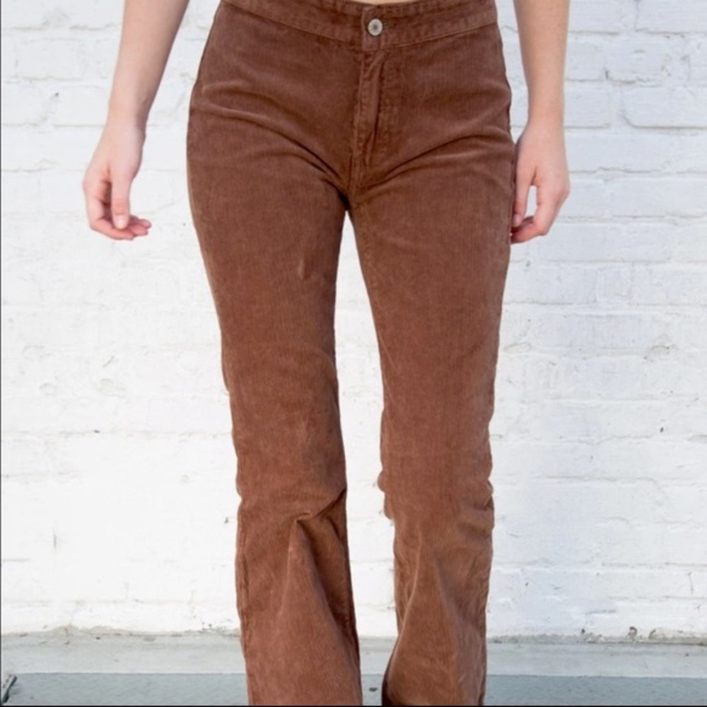 BRANDY MELVILLE ALIYAH CORDUROY PANTS SIZE SMALL